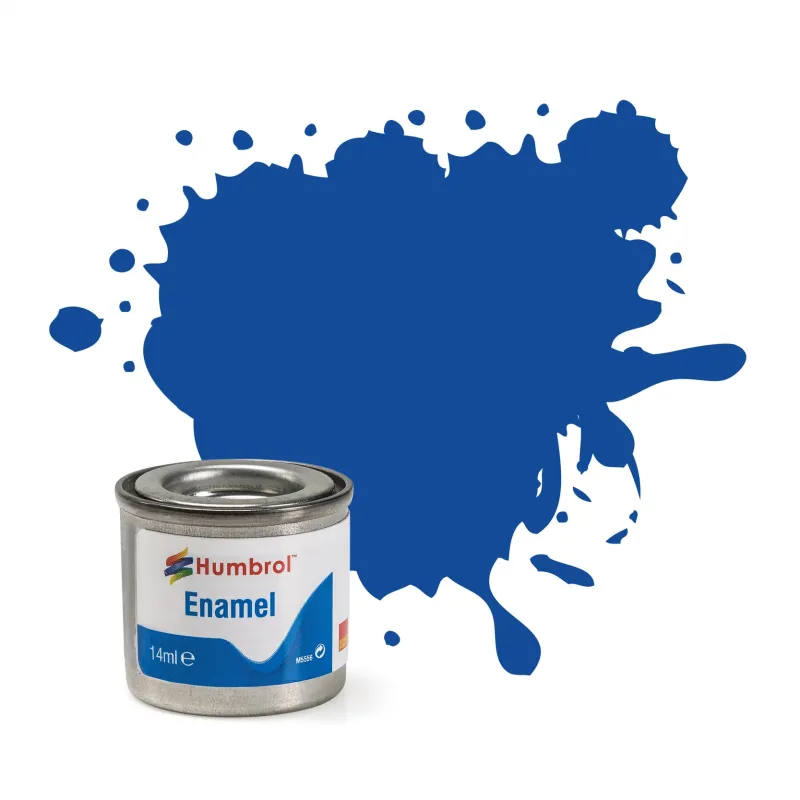 Humbrol No 222 Moonlight Blue - Metallic - Tinlet No 1 (14ml)