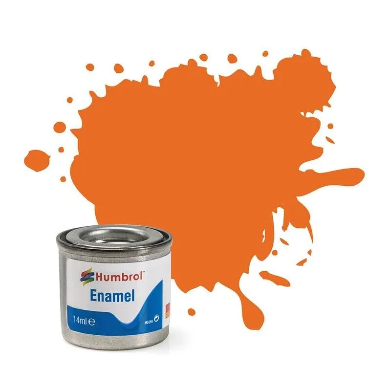 Humbrol No 18 Orange - Gloss - Tinlet No 1 (14ml)