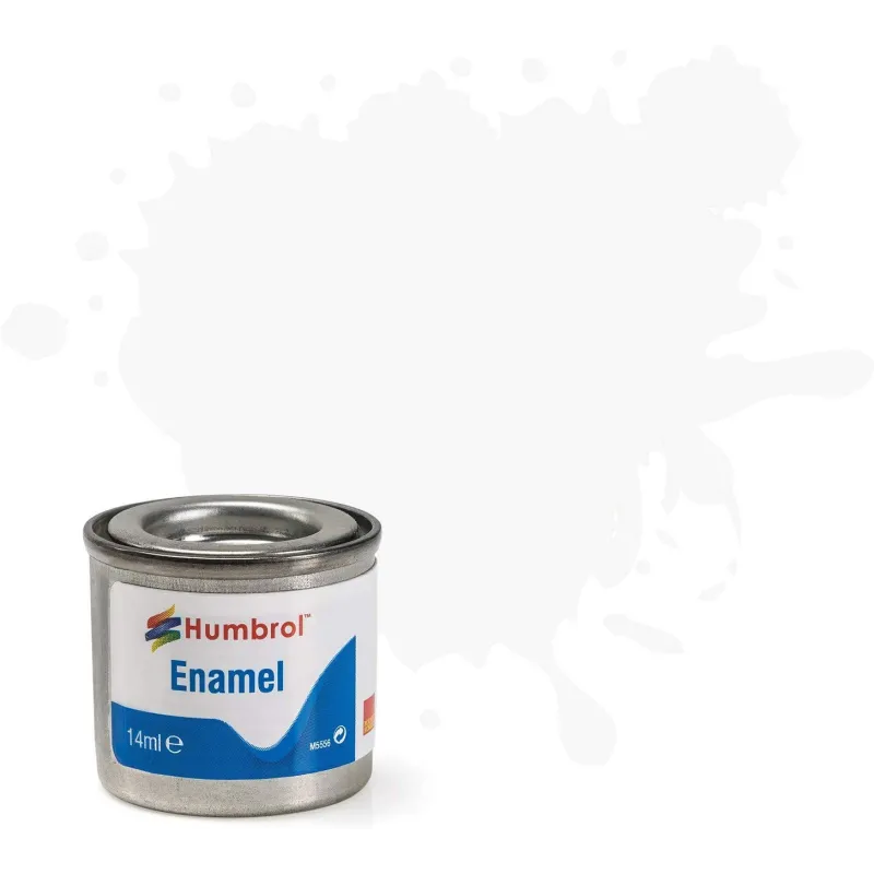 Humbrol No 22 White - Gloss - Tinlet No 1 (14ml)