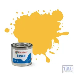 Humbrol No 24 Trainer Yellow - Matt - Tinlet No 1 (14ml)