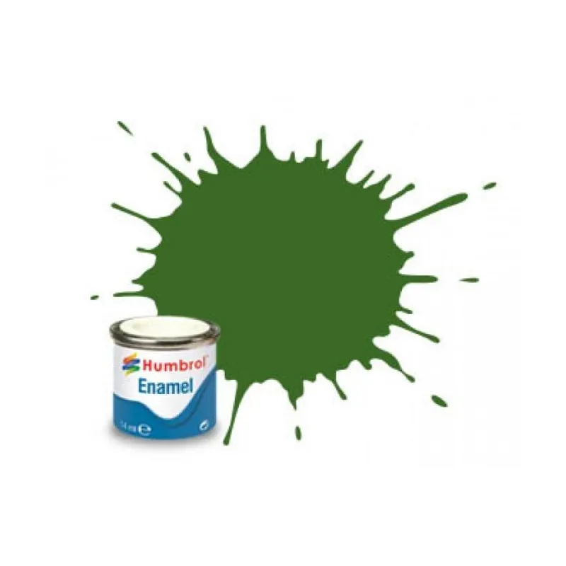 Humbrol No 30 Dark Green - Matt - Tinlet No 1 (14ml)
