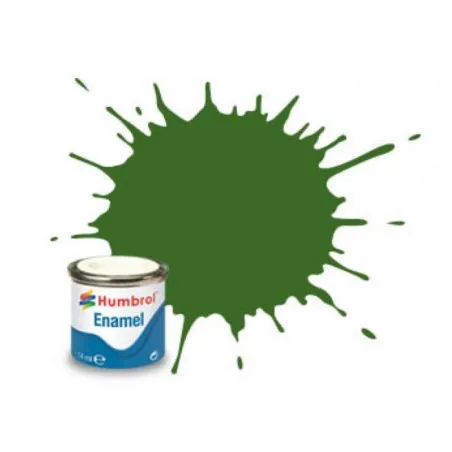 Humbrol No 30 Dark Green - Matt - Tinlet No 1 (14ml)