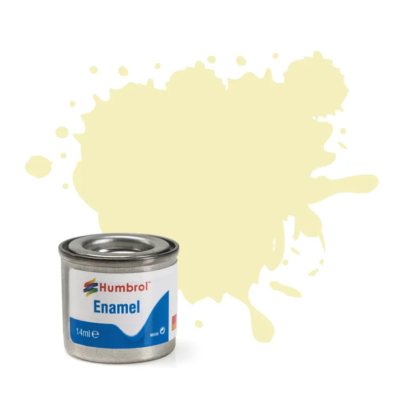 Humbrol No 41 Ivory - Gloss - Tinlet No 1 (14ml)