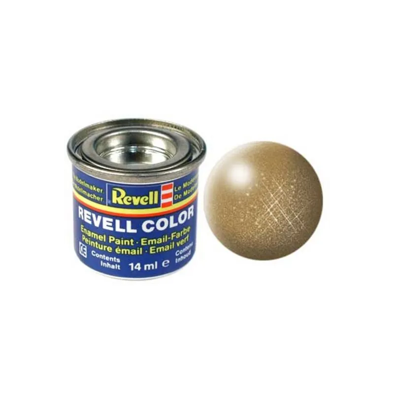 Revell 14ml Tinlets 92 Brass Metallic