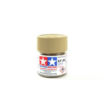 TAMIYA ACRYLIC MINI XF-88 DARK YELLOW 2