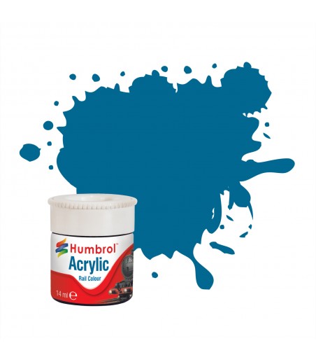Humbrol Garter Blue RC404 Acrylic Rail Paint