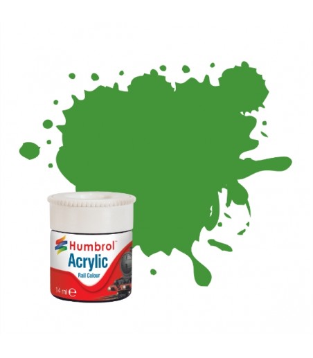 Humbrol Apple Green RC408 Acrylic Rail Paint