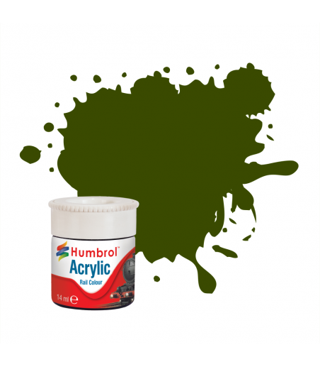 Humbrol Maunsell Green RC410 Acrylic Rail Paint
