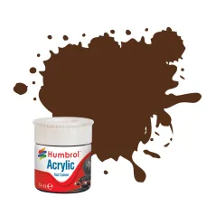 Humbrol Pullman Umber Brown RC415 Acrylic Rail Paint