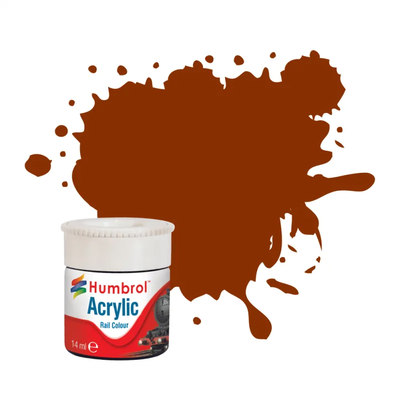 Humbrol EWS Red RC418 Acrylic Rail Paint Humbrol EWS Red RC418 Acrylic Rail Paint