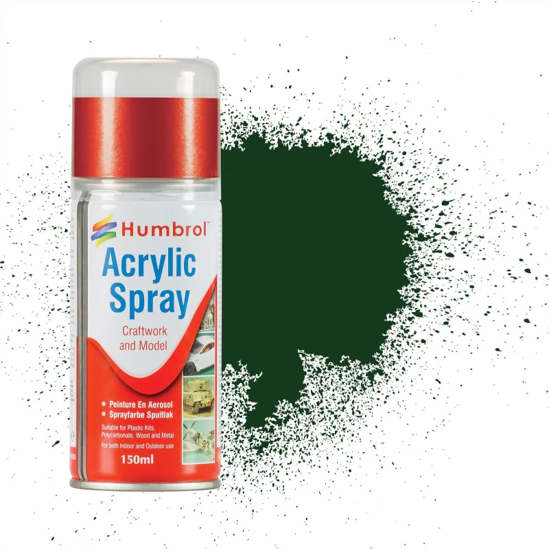 Humbrol No 3 Brunswick Green - Modellers Spray 150 ML
