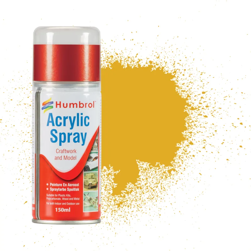 Humbrol No 16 Gold - Modellers Spray 150 ML Humbrol No 16 Gold - Modellers Spray 150 ML