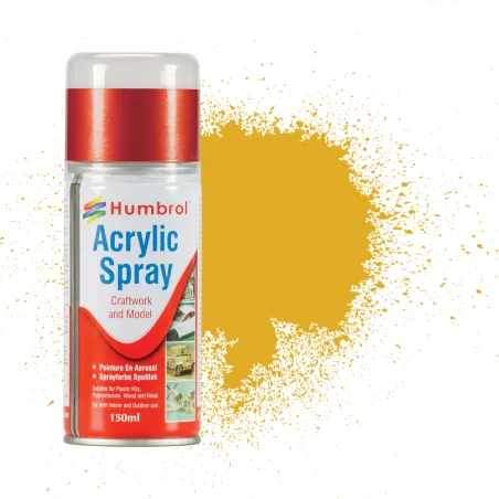Humbrol No 16 Gold - Modellers Spray 150 ML