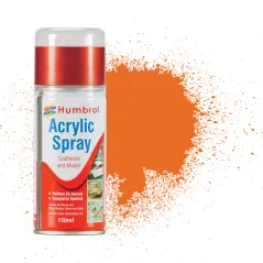 Humbrol No 18 Orange - Modellers Spray 150 ML
