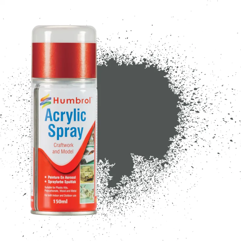 Humbrol No 27 Sea Grey - Modellers Spray 150 ML