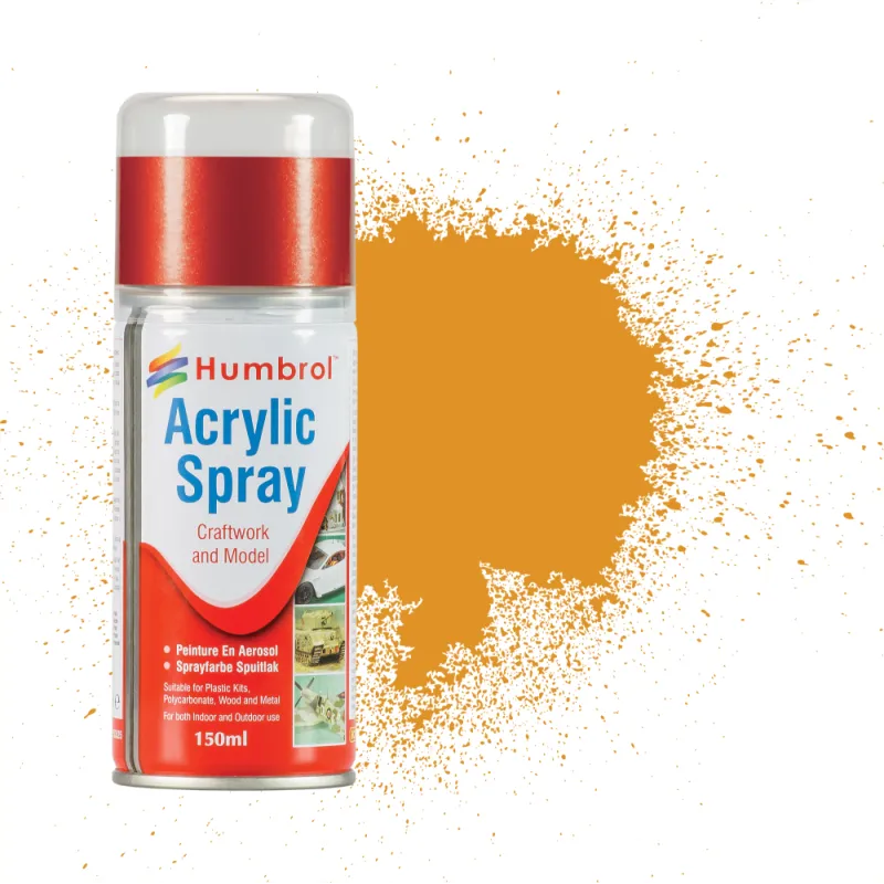 Humbrol No 54 Brass - Modellers Spray 150 ML