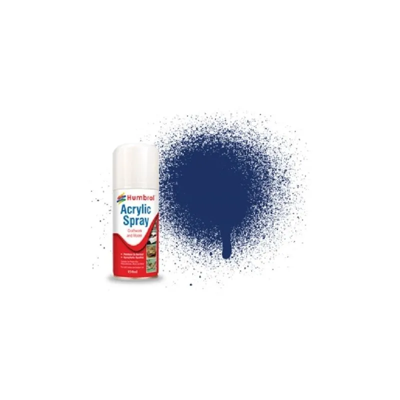 Humbrol No 15 Midnight Blue - Modellers Spray 150 ML