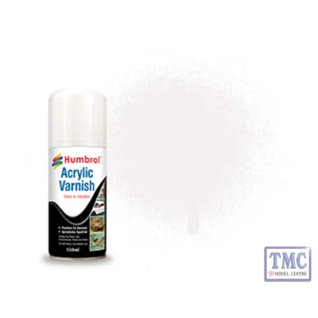 Humbrol Acrylic No 35 Varnish Gloss - Modellers Spray 150 ML