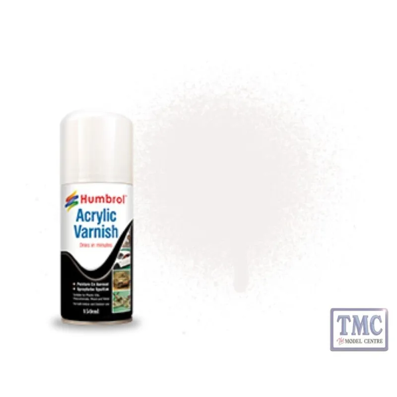 Humbrol Acrylic No 49 Varnish Matt - Modellers Spray 150 ML
