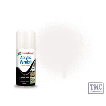 Humbrol Acrylic No 49 Varnish Matt - Modellers Spray 150 ML