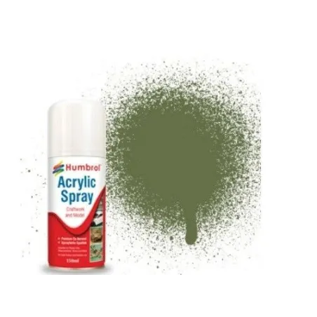 Humbrol No 80 Grass Green - Modellers Spray 150 ML