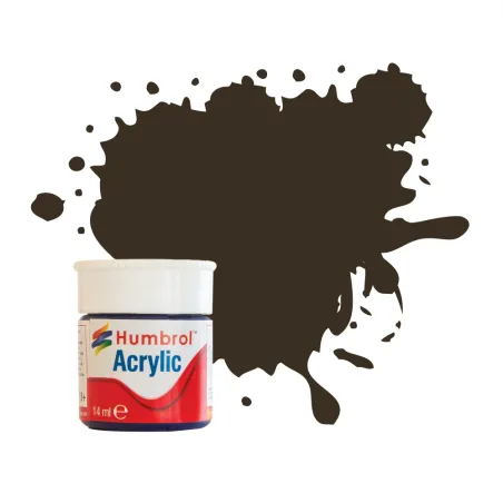 Humbrol No 10 Service Brown - Gloss - 12ml Acrylic