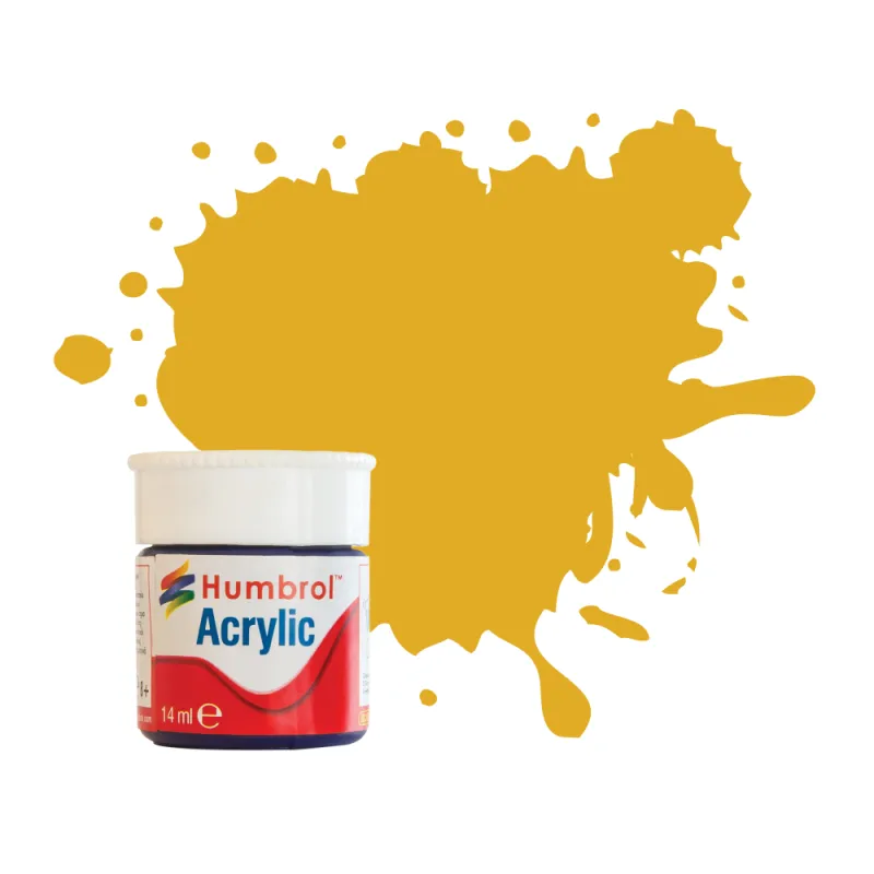 Humbrol No 16 Gold - Metallic -12ml Acrylic Humbrol No 16 Gold - Metallic -12ml Acrylic