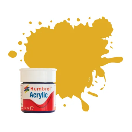 Humbrol No 16 Gold - Metallic -12ml Acrylic