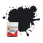 Humbrol No 21 Black - Gloss -12ml Acrylic