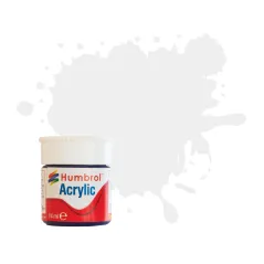Humbrol No 22 White - Gloss -12ml Acrylic