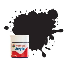 Humbrol No 33 Black - Matt -12ml Acrylic