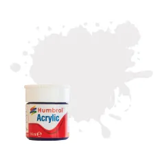 Humbrol No 34 White - Matt -12ml Acrylic