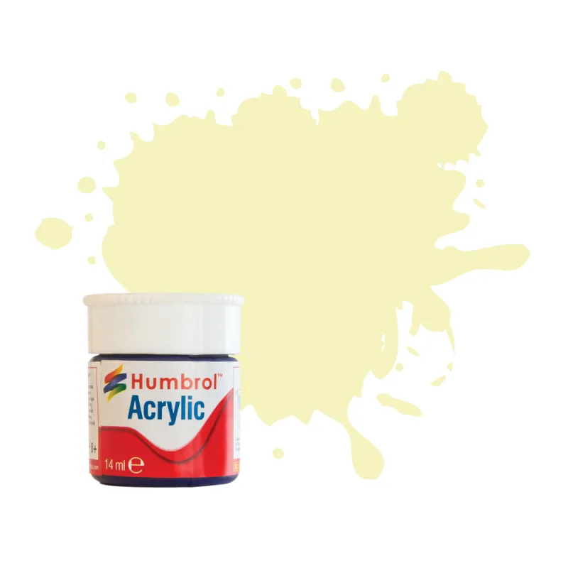 Humbrol No 41 Ivory - Gloss -12ml Acrylic