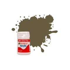 Humbrol No 86 Light Olive - Matt -12ml Acrylic