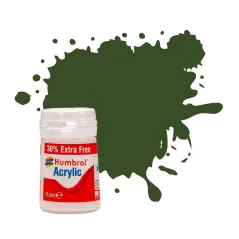 Humbrol No 102 Army Green - Matt -12ml Acrylic
