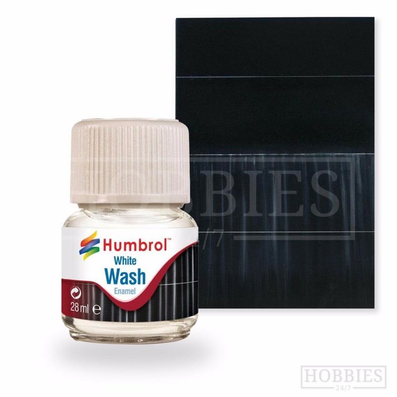 Humbrol 28ml Enamel Wash - White