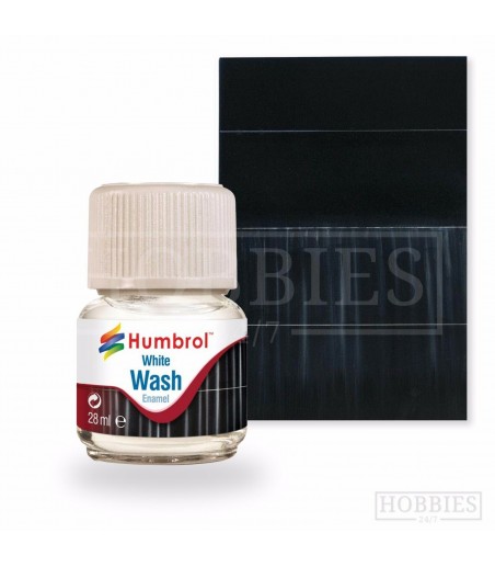 Humbrol 28ml Enamel Wash - White