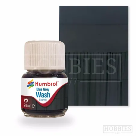 Humbrol 28ml Enamel Wash - Blue Grey