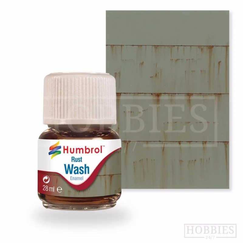 Humbrol 28ml Enamel Wash - Rust Humbrol 28ml Enamel Wash - Rust
