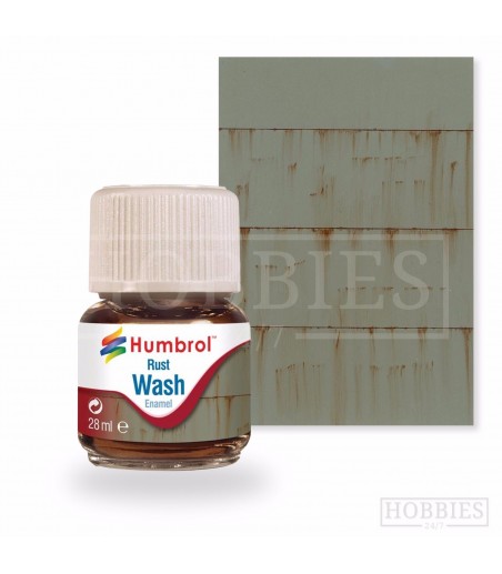 Humbrol 28ml Enamel Wash - Rust