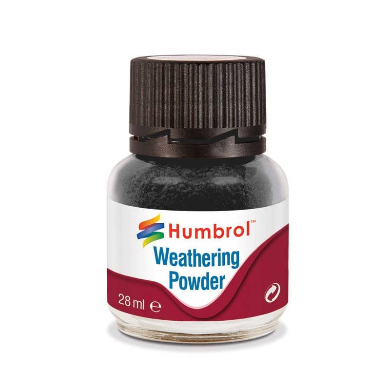 Humbrol Weathering Powder 28ml - Black 