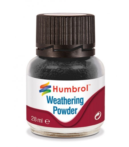 Humbrol Weathering Powder 28ml - Black 