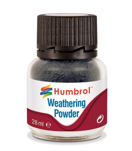 Humbrol weathering powder 28ml - smoke