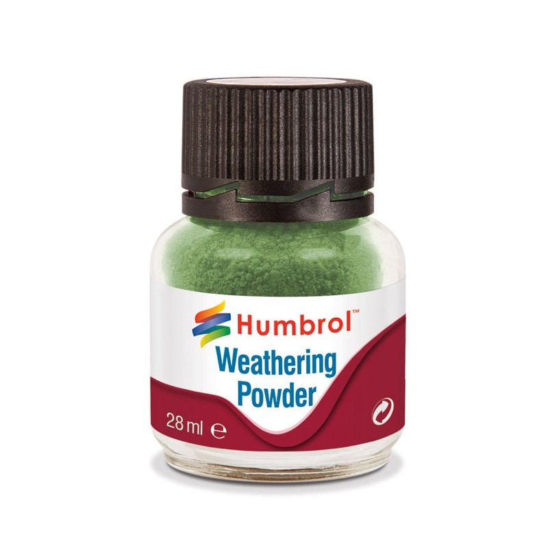 humbrol  Weathering Powder 28ml - Chrome Oxide