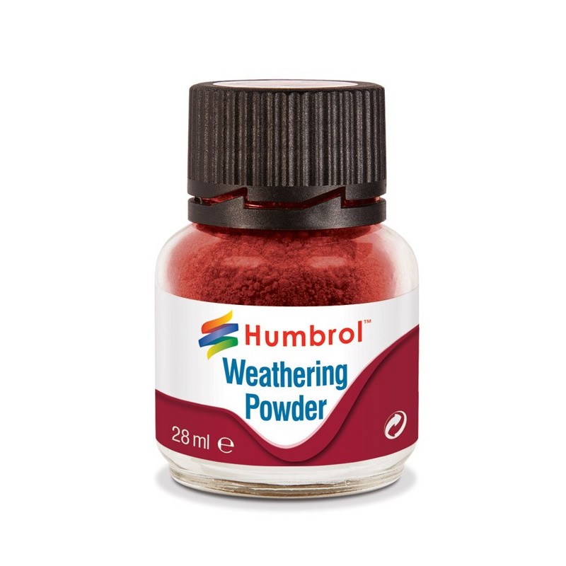 Humbrol Weathering Powder 28ml- Iron Oxide 