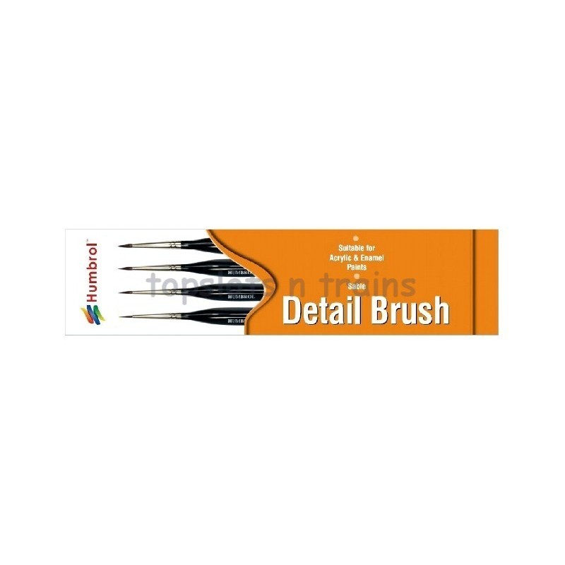 Humbrol Brush pack - Triangle Handle 