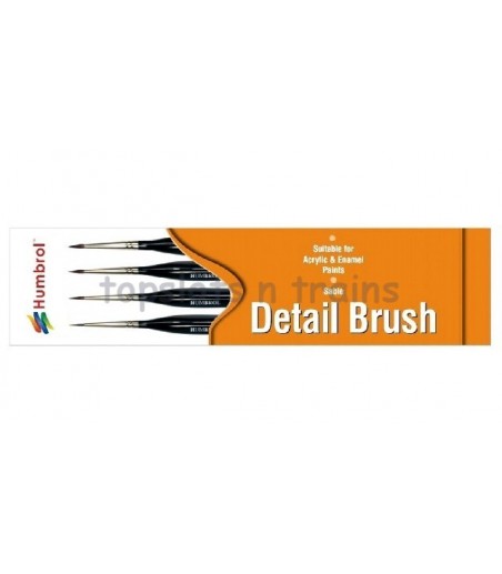 Humbrol Brush pack - Triangle Handle 