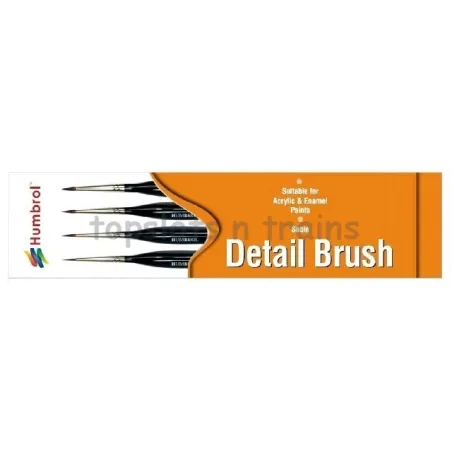 Humbrol Brush pack - Triangle Handle 