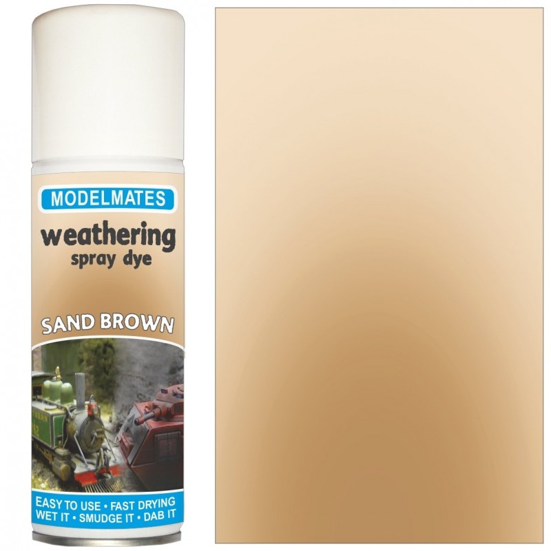 Modelmates Weathering Spray Can - Sand Brown 200ml