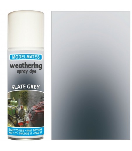 Modelmates Weathering Spray Can - Slate Grey 200ml